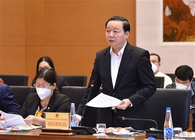 Phó Chủ tịch Quốc hội Trần Quang Phương chủ trì cuộc làm việc với Bộ Tài nguyên và Môi trường về tiếp công dân, giải quyết khiếu nại, tố cáo 